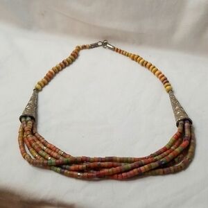 Beaded necklace BOHO Beach